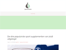 Tablet Screenshot of gewoonherbal.nl